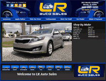 Tablet Screenshot of lrautosales.net